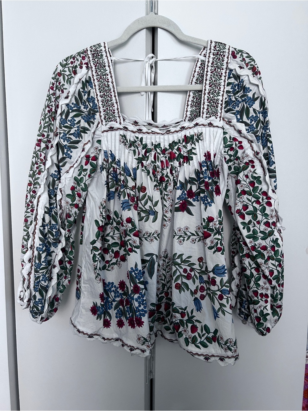 Farm Rio smocked top